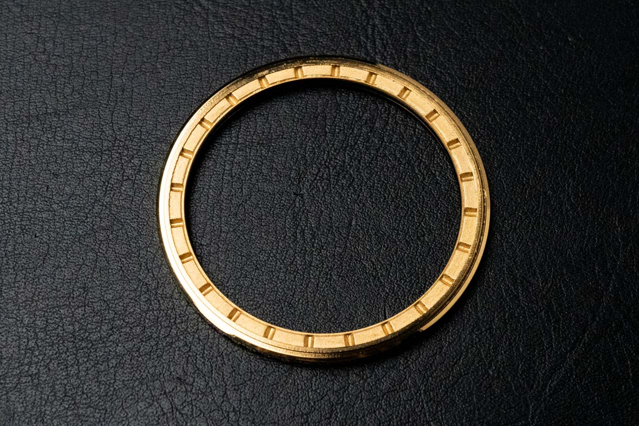 41.5mm Classic thin profile Gold bezel - for DWC divers, Seiko SKX and 5KX/SRPD - Image 2