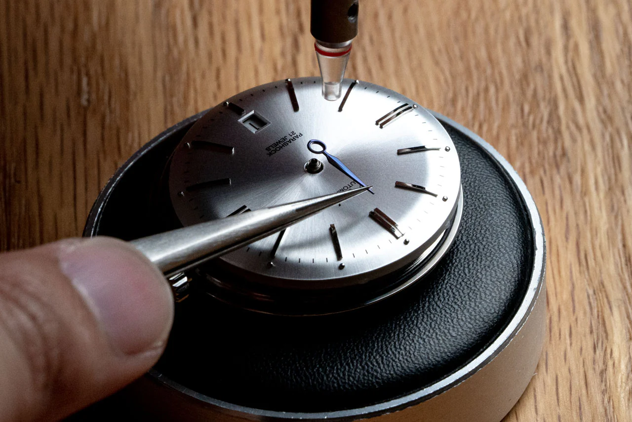 DIY Flame Blue Hands + Watchmaking Kit | 38.5mm Mosel Series Edition - Image 3