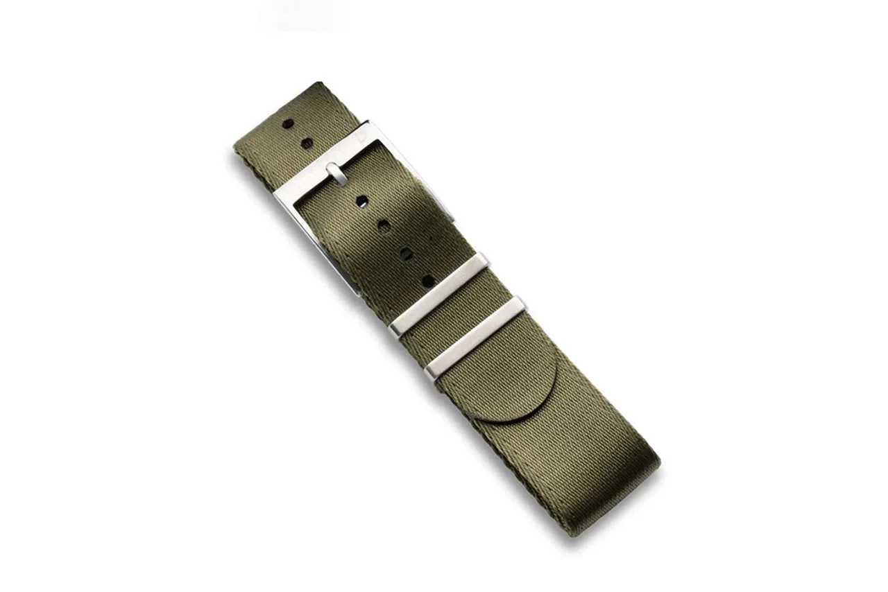DIY Watch Club Classic Nylon Strap - Olive
