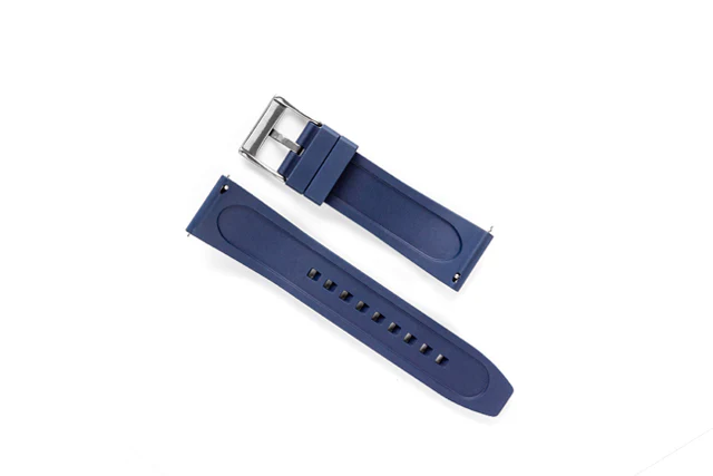 DIY Watch Club FKM Rubber Watch Band - Blue - Image 2