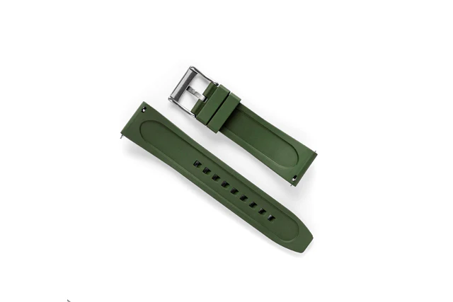 DIY Watch Club FKM Rubber Watch Band - Green - Image 2