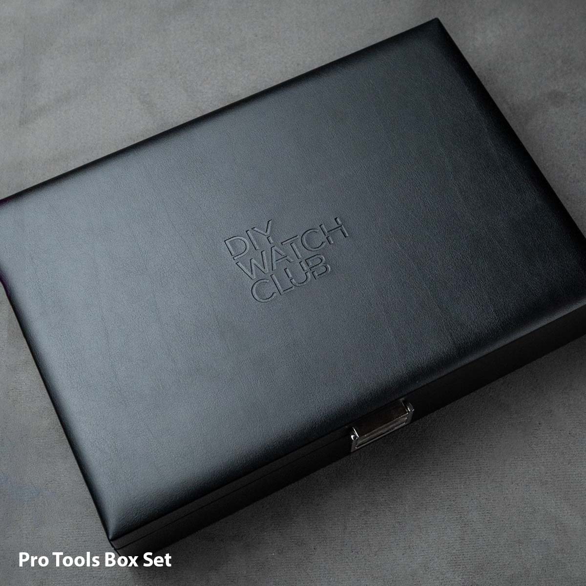 DIY Watchmaking Kit | 40mm Black Pilot Watch with Black Nylon Fabric Strap | F01 (8215 or 8315 Miyota movement) - Image 6