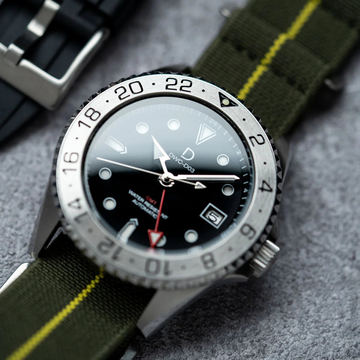 [Modding Starter Combo] DIY Kit Bundle | 42mm Dive GMT Coke, Pepsi, and Silver steel Bezel | Seiko Automatic GMT movement | DWC-D03 - Image 3