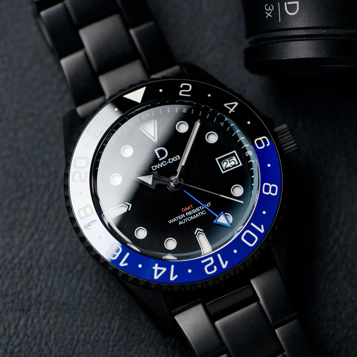GMT Diver Blue 24 Hr watch hand - TMI NH34 (Pack of 2) - Image 2