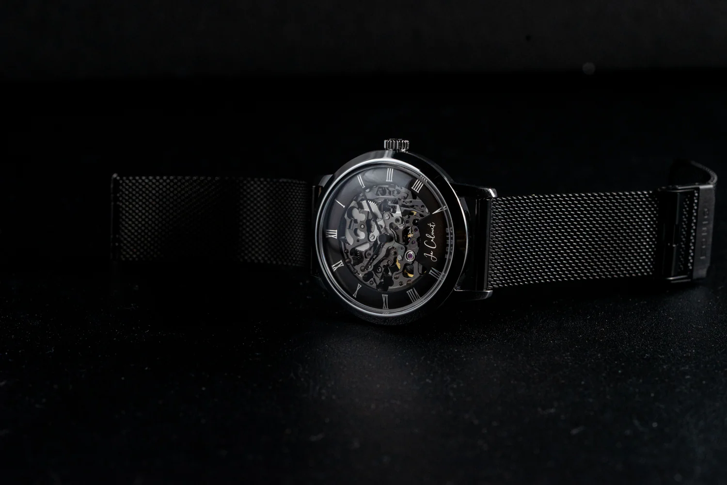 DIY WATCH CLUB Mesh Band -- Black - Image 5