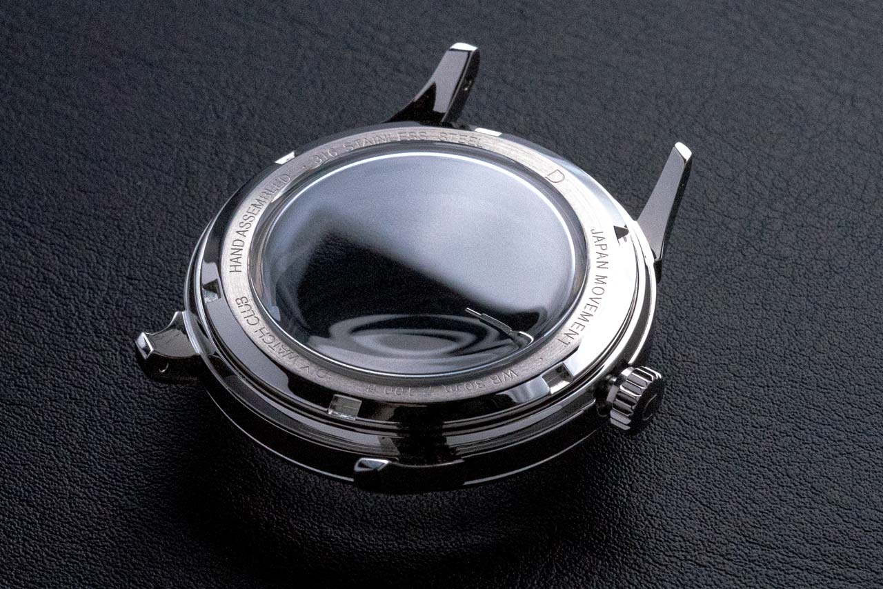 38.5mm Mosel Case Set - Stainless Steel - Image 3