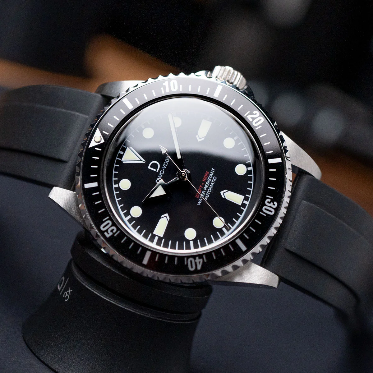 [Modding Combo] DIY Kit Bundle | 40mm Vintage Diver With 2 Extra Straps, Bezels and Bezel inserts | Seiko NH35 / NH38 / NH70 - Image 3