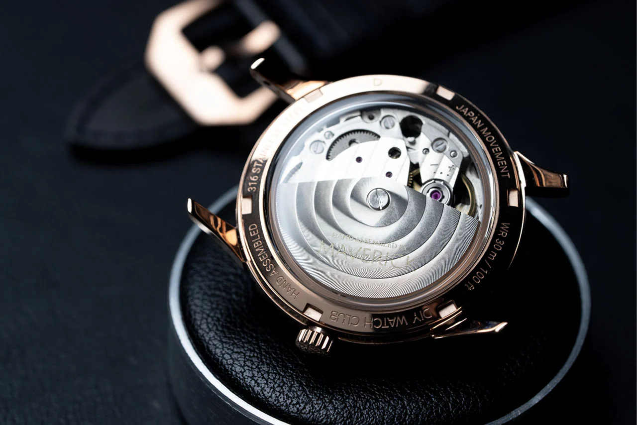 Silver Custom Rotor for 8 series Miyota movement - Image 3
